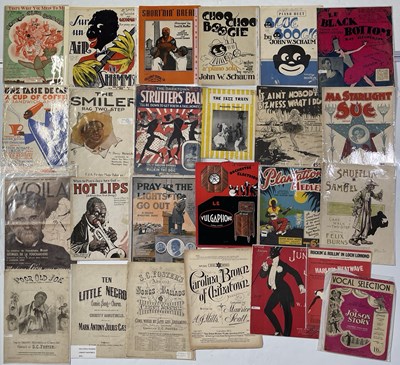 Lot 47 - AMERICAN/MUSIC/SOCIAL HISTORY - SHEET MUSIC INC FOR COTTON CLUB.