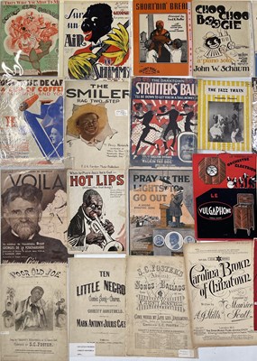 Lot 47 - AMERICAN/MUSIC/SOCIAL HISTORY - SHEET MUSIC INC FOR COTTON CLUB.