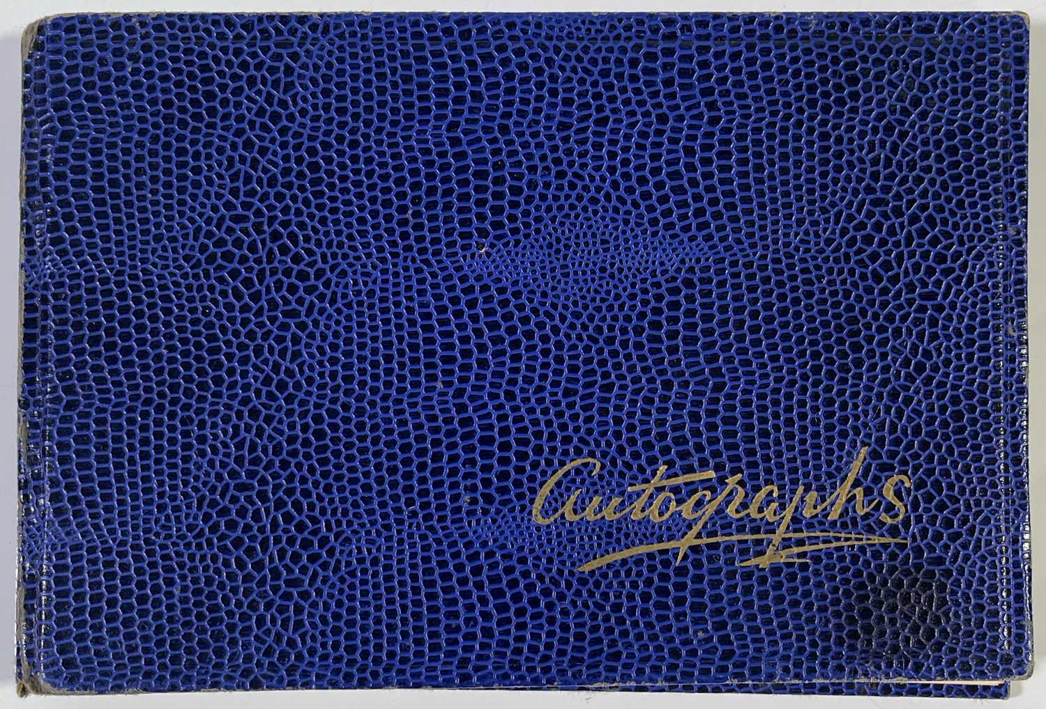 Lot 116 - 20TH C ENTERTAINMENT - AUTOGRAPH BOOK INC SHIRLEY BASSEY / HARRY SECOMBE.