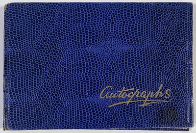 Lot 116 - 20TH C ENTERTAINMENT - AUTOGRAPH BOOK INC SHIRLEY BASSEY / HARRY SECOMBE.