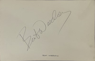 Lot 116 - 20TH C ENTERTAINMENT - AUTOGRAPH BOOK INC SHIRLEY BASSEY / HARRY SECOMBE.