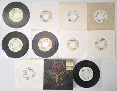 Lot 140 - METAL - HARD ROCK - 7" TEST PRESSING, BOX SET AND JUKEBOX 7" SINGLE PACK
