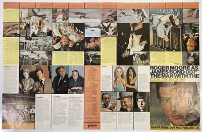 Lot 126 - JAMES BOND - THE MAN WITH THE GOLDEN GUN- ORIGINAL FOLD OUT POSTER.