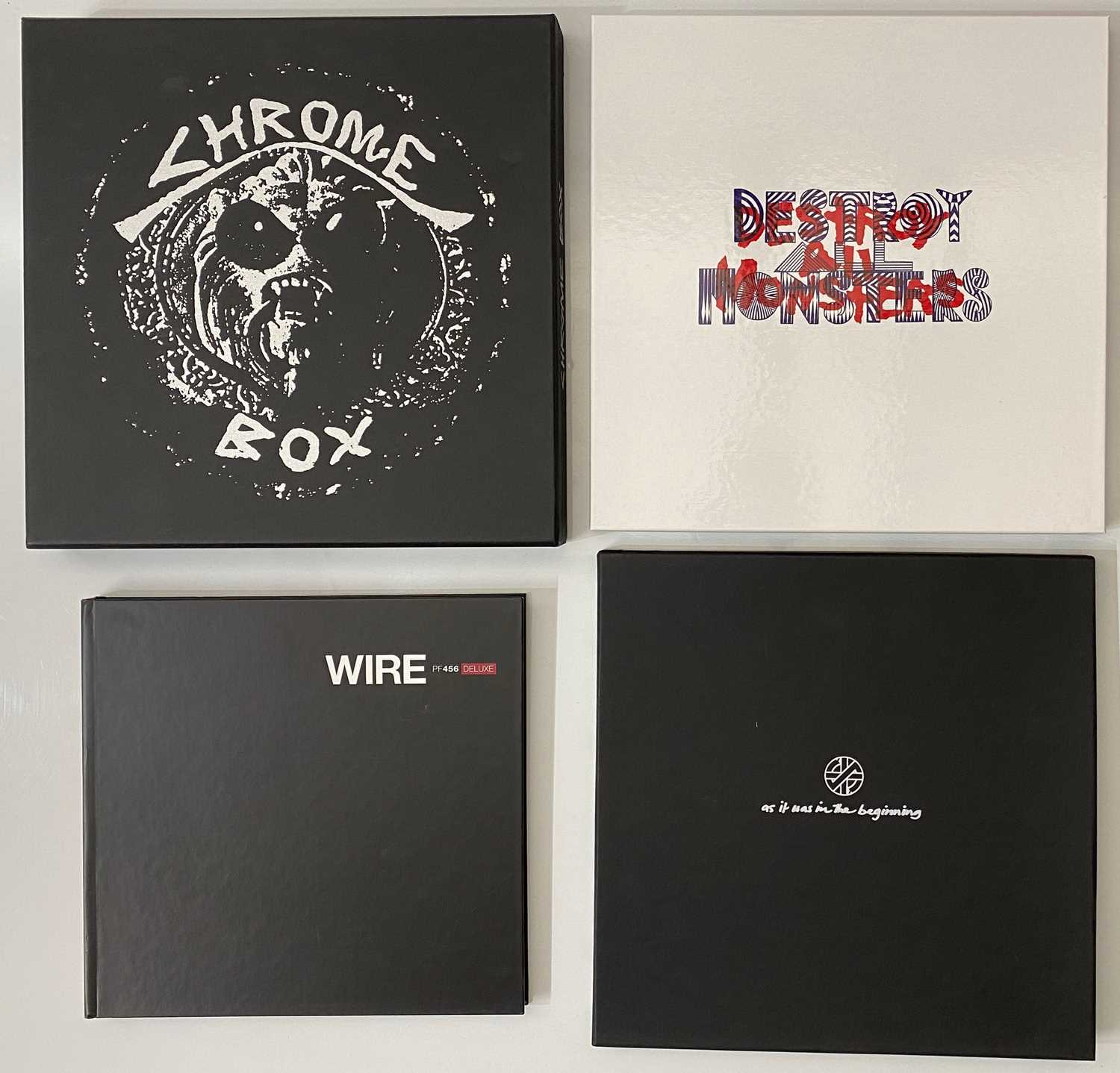 Lot 142 - PUNK / NEW WAVE / ALTERNATIVE - CD, LP AND 7" BOXSETS - WIRE, THE GUN CLUB