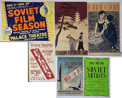 Lot 257 - ADVERTISING - COLLECTION OF EUROPEAN POSTERS INC RUSSIA.