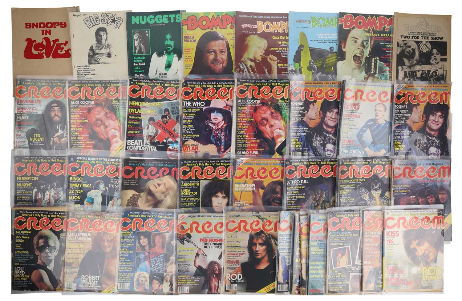 Lot 65 - MAGAZINES INC BOMP / CREEM.