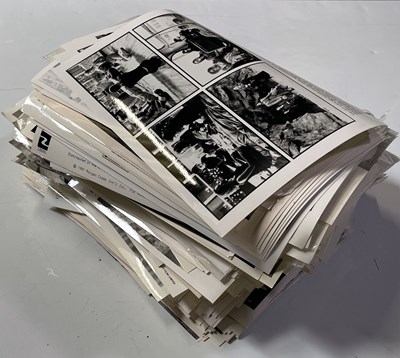 Lot 183 - LARGE COLLECTION OF FILM AND TV PRESS AND PROMO 8X10" PHOTOS.
