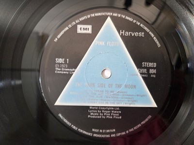 Lot 102 - PINK FLOYD - THE DARK SIDE OF THE MOON LP (ORIGINAL UK 'SOLID BLUE' COPY - SHVL 804)