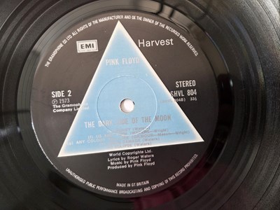 Lot 102 - PINK FLOYD - THE DARK SIDE OF THE MOON LP (ORIGINAL UK 'SOLID BLUE' COPY - SHVL 804)
