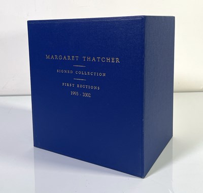 Lot 54 - POLITICS - MARGARET THATCHER - SET OF FOUR SIGNED FIRST EDITION BOOKS.