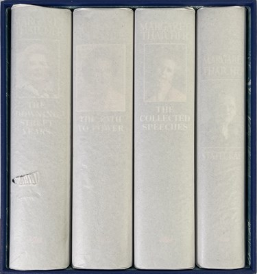 Lot 54 - POLITICS - MARGARET THATCHER - SET OF FOUR SIGNED FIRST EDITION BOOKS.