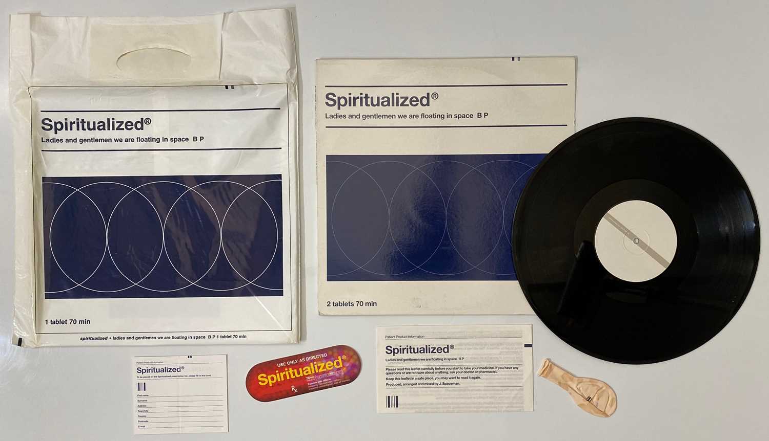 Lot 112 - SPIRITUALIZED - LADIES AND GENTLEMEN... LP (ORIGINAL UK COPY - DEDICATED RECORDS - DEDLP 034)