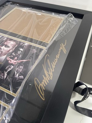 Lot 120 - ARNOLD SCHWARZENEGGER SIGNED MEMORABILIA - COLLECTION.