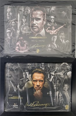 Lot 120 - ARNOLD SCHWARZENEGGER SIGNED MEMORABILIA - COLLECTION.