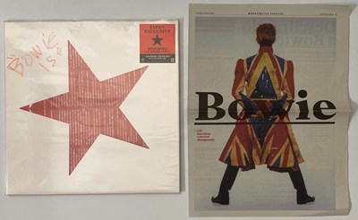 Lot 250 - DAVID BOWIE - ☆ (BLACKSTAR) LP (JAPANESE -