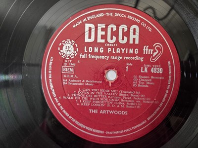 Lot 115 - THE ARTWOODS - ART GALLERY LP (ORIGINAL UK MONO COPY - DECCA LK 4830)