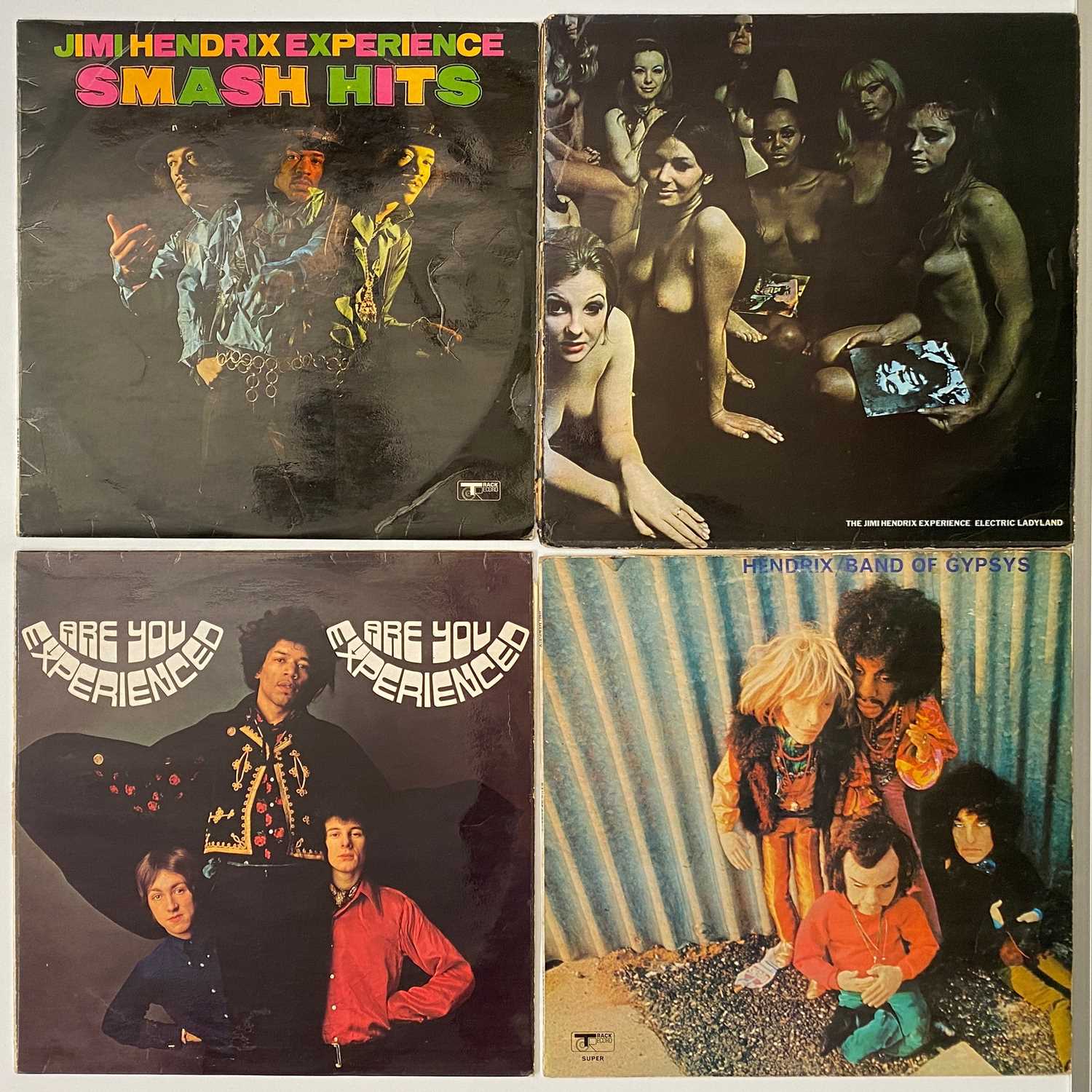 Lot 117 - JIMI HENDRIX - LP PACK
