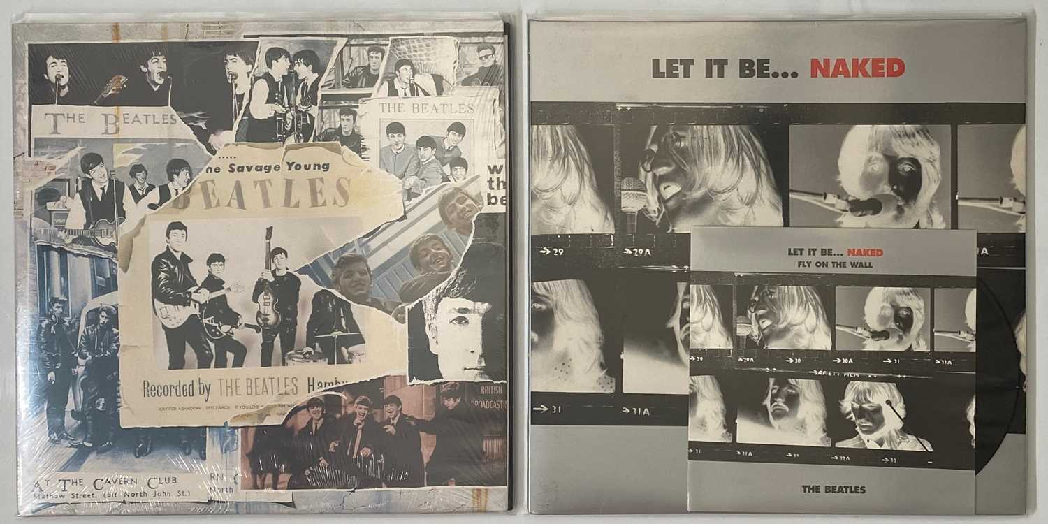 Lot 118 - THE BEATLES - LP PACK (INC LET IT BE NAKED & SEALED ANTHOLOGY)