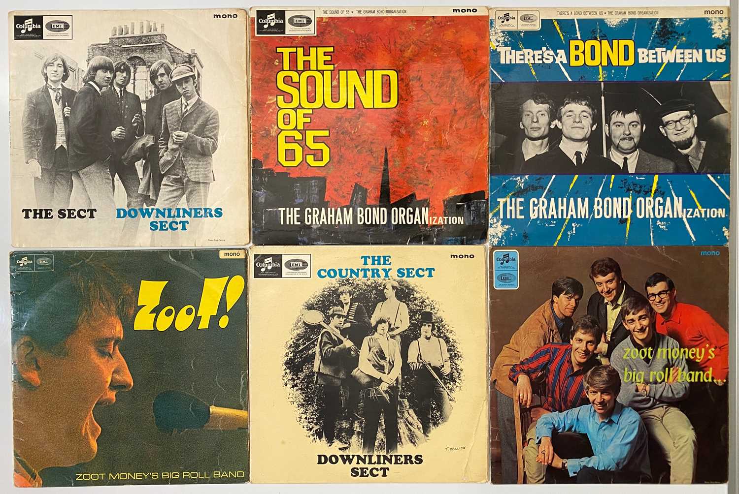 Lot 119 - COLUMBIA MOD / BEAT - LP RARITIES PACK