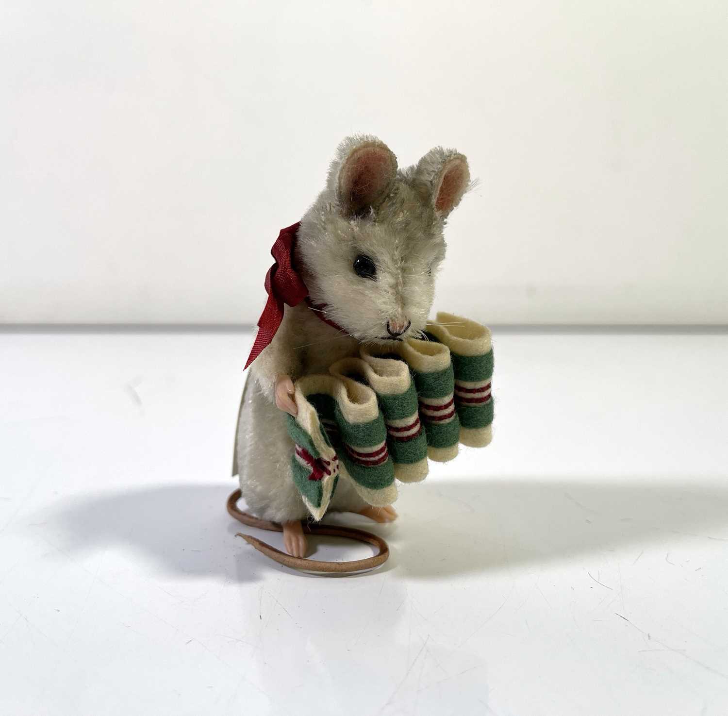 Lot 52 - R. JOHN WRIGHT CHRISTMAS MICE - MERRY