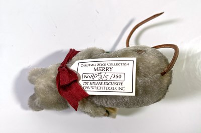 Lot 53 - R. JOHN WRIGHT CHRISTMAS MICE - MERRY (ARTIST'S PROOF)