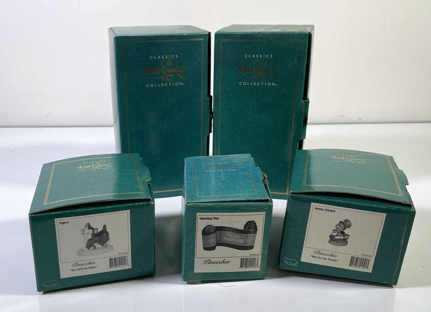 Lot 58 - WALT DISNEY CLASSICS COLLECTION FIGURINES - PINOCCHIO
