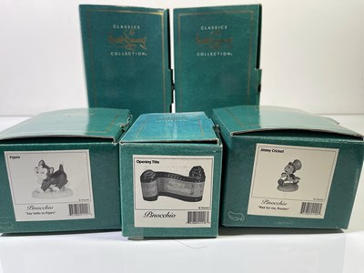 Lot 58 - WALT DISNEY CLASSICS COLLECTION FIGURINES - PINOCCHIO