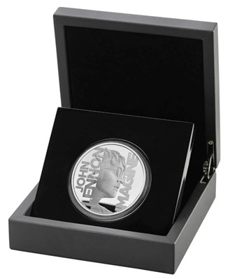 Lot 18 - ROYAL MINT - 2025 SILVER 5OZ JOHN LENNON PROOF COIN.