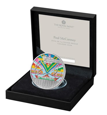 Lot 22 - ROYAL MINT - TWO 1OZ PAUL MCCARTNEY SILVER PROOF COINS.