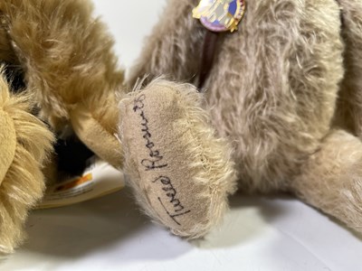 Lot 63 - STEIFF WALT DISNEY TEDDY BEAR AND DOLL CONVENTION BEARS