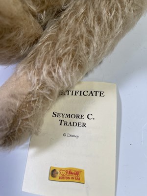 Lot 63 - STEIFF WALT DISNEY TEDDY BEAR AND DOLL CONVENTION BEARS