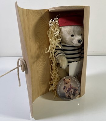 Lot 66 - R. JOHN WRIGHT SIGNED BEARS-AT-SEA STOWAWAY BEAR