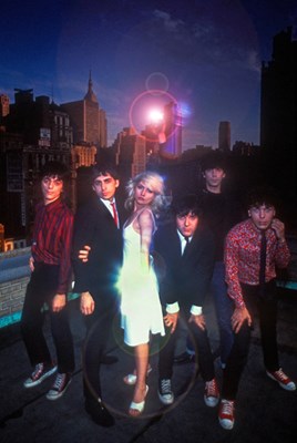 Lot 1 - MARTYN GODDARD - BLONDIE IN CAMERA - PHOTOGRAPH FROM THE 'BEST OF BLONDIE' PHOTO SESSION