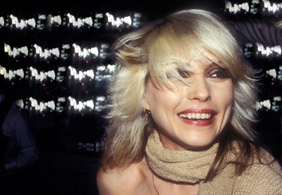 Lot 10 - MARTYN GODDARD - BLONDIE IN CAMERA - DEBBIE HARRY ARRIVING AT THE COPACABANA PRESS RECEPTION