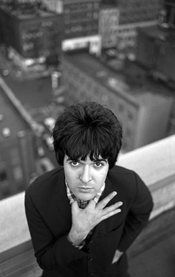 Lot 26 - MARTYN GODDARD - BLONDIE IN CAMERA - DRUMMER CLEM BURKE ON THE RECORD PLANT ROOF.