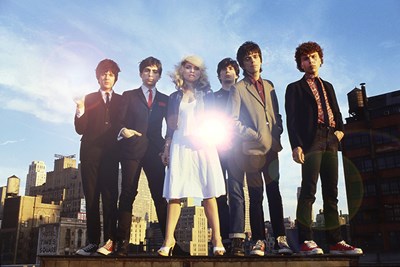 Lot 28 - MARTYN GODDARD - BLONDIE IN CAMERA - SHOT FROM THE 'BEST OF BLONDIE' ALBUM COVER