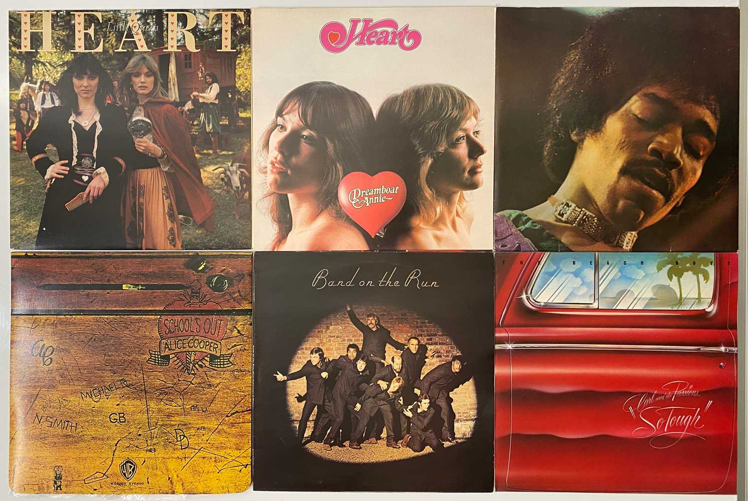 Lot 127 - CLASSIC ROCK LPs (EX - EX+ EXAMPLES)