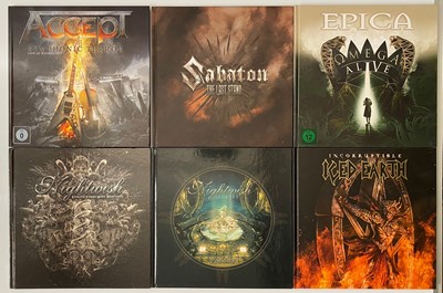 Lot 129 - SYMPHONIC - POWER - METAL - CD BOX SET COLLECTION - NIGHTWISH, AYREON, LEAVES EYES