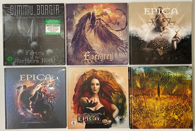 Lot 129 - SYMPHONIC - POWER - METAL - CD BOX SET COLLECTION - NIGHTWISH, AYREON, LEAVES EYES