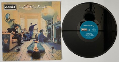 Lot 343 - OASIS - DEFINITELY MAYBE LP (CRE LP 169 - ORIGINAL UK DAMONT PRESSING)