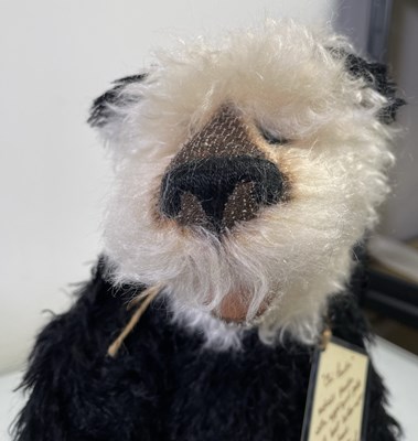 Lot 71 - TWO TEDDYSTYLE BY JANET CLARKE BEARS