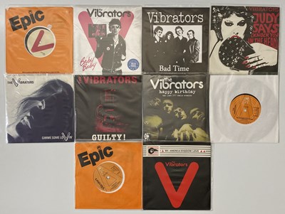 Lot 1 - U.K. SUBS - THE VIBRATORS - 7" SINGLE PACK
