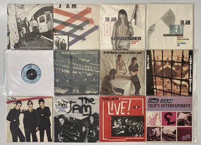Lot 6 - THE JAM - 7" SINGLE PACK - UK AND OVERSEAS PRESSINGS