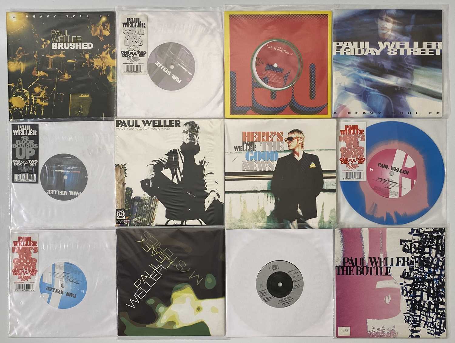 Lot 7 - THE JAM - SOLO ARTIST 7" PACK - PAUL WELLER, BRUCE FOXTON