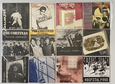 Lot 15 - PUNK - POST PUNK - MIXED 7" SINGLE PACK - DISCHARGE, 101'ERS, 999