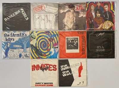 Lot 15 - PUNK - POST PUNK - MIXED 7" SINGLE PACK - DISCHARGE, 101'ERS, 999