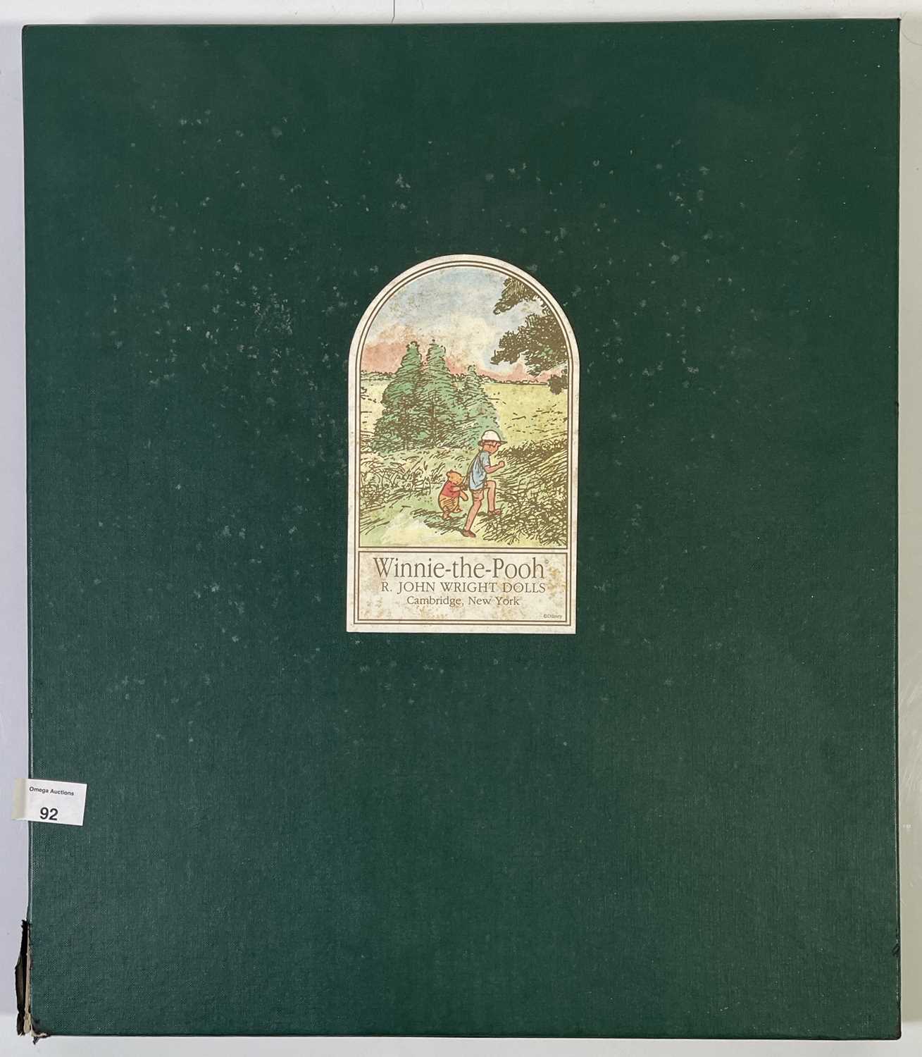 Lot 92 - R. JOHN WRIGHT WINNIE THE POOH POCKET LLITHO BACKDROP