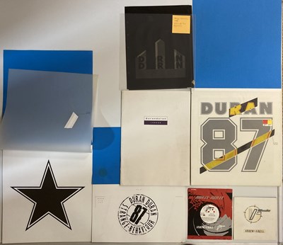 Lot 40 - DURAN DURAN DESIGN MATERIALS