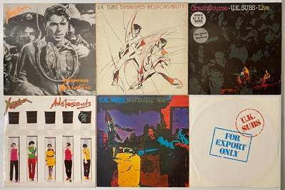 Lot 89 - THE RUTS / X-RAY SPEX / U.K. SUBS - LP / 7" PACK