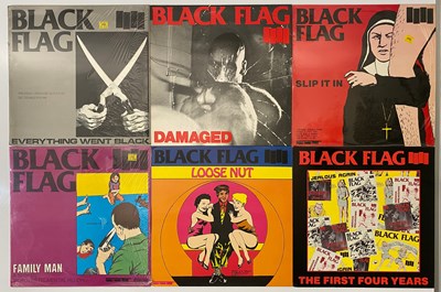 Lot 90 - BLACK FLAG - LP / 7" PACK